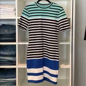 T Alexander Wang striped T-shirt dress